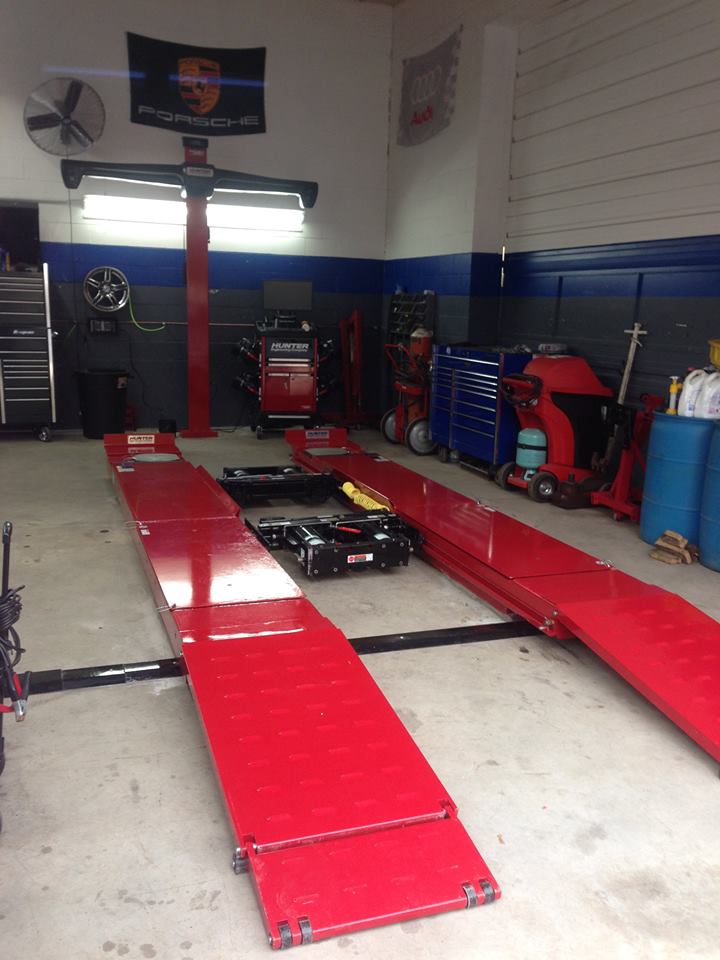 Wheel alignment service
