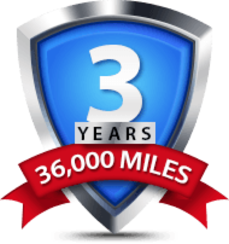 3 Year Warranty